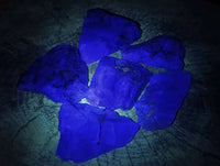 Polished On One Side Watermelon Fluorite Slices x 6 From Uis, Namibia - Toprock Gemstones and Minerals 
