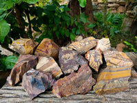 Natural Nguni Jasper Cobbed Specimens x 12 From Prieska, South Africa