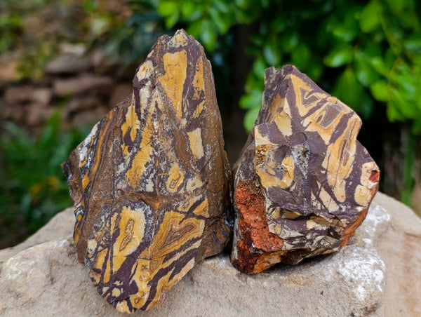 Natural Nguni Jasper Cobbed Specimens x 12 From Prieska, South Africa