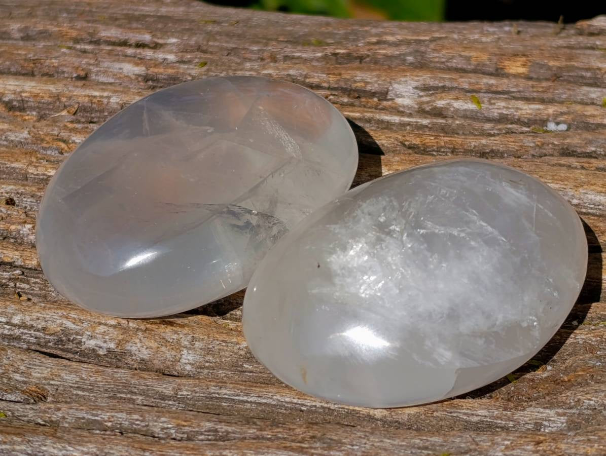 Polished Assortment Of Palm Stones x 12 From Madagascar - Toprock Gemstones and Minerals 