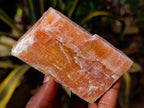 Natural Sunset Orange Calcite Specimens x 14 From Spitzkop, Namibia - Toprock Gemstones and Minerals 