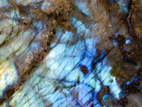 Polished Labradorite Standing Free Form x 1 From Tulear, Madagascar - Toprock Gemstones and Minerals 