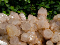 Natural Phantom Smokey Quartz Cluster x 1 From Luena, Congo - Toprock Gemstones and Minerals 