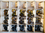 Hand Made Assorted Gemstone Earrings x 20 From Southern Africa - Toprock Gemstones and Minerals 
