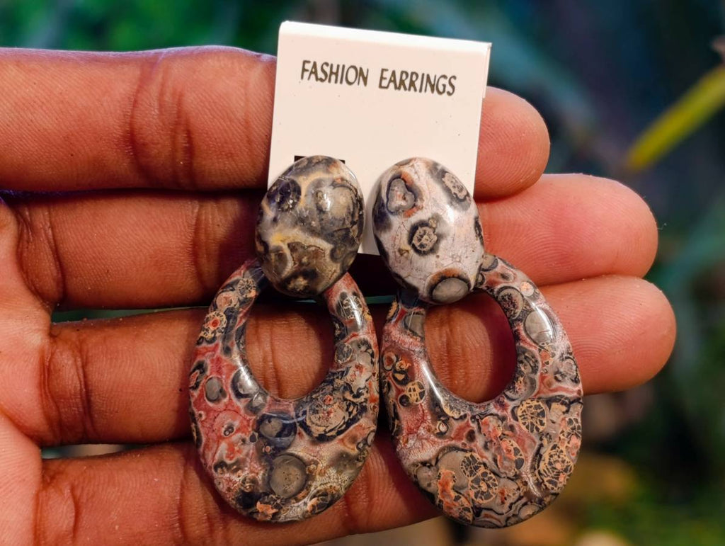 Hand Made Assorted Gemstone Earrings x 20 From Southern Africa - Toprock Gemstones and Minerals 