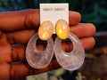 Hand Made Assorted Gemstone Earrings x 20 From Southern Africa - Toprock Gemstones and Minerals 