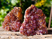 Natural Amethystos Amethyst Clusters x 35 From Kwaggafontein, South Africa