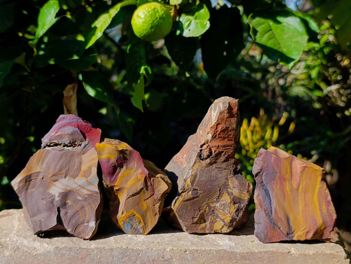 Natural Nguni Jasper Cobbed Specimens x 12 From Prieska, South Africa - Toprock Gemstones and Minerals 