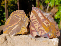 Natural Nguni Jasper Cobbed Specimens x 12 From Prieska, South Africa