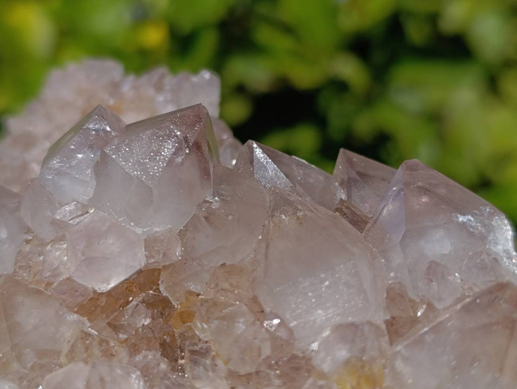 Natural Amethyst Spirit Quartz Clusters x 2 From Boekenhouthoek, South Africa - Toprock Gemstones and Minerals 
