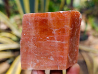 Natural Sunset Orange Calcite Specimens x 13 From Spitzkop, Namibia