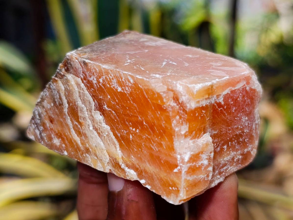 Natural Sunset Orange Calcite Specimens x 13 From Spitzkop, Namibia - Toprock Gemstones and Minerals 