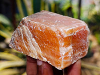 Natural Sunset Orange Calcite Specimens x 13 From Spitzkop, Namibia