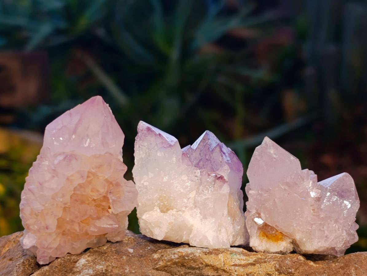 Natural Amethyst Spirit Quartz Specimens x 35 From Boekenhouthoek, South Africa - Toprock Gemstones and Minerals 