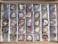 Natural Amethyst Spirit Quartz Specimens x 35 From Boekenhouthoek, South Africa