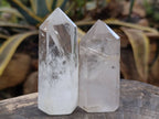 Polished Clear Quartz Crystals x 6 From Madagascar - Toprock Gemstones and Minerals 