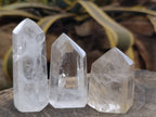 Polished Clear Quartz Crystals x 6 From Madagascar - Toprock Gemstones and Minerals 