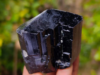Natural Schorl Black Tourmaline Specimens x 6 From Erongo, Namibia