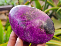 Polished Stichtite Standing Free Forms x 4 From Barberton, South Africa