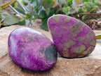 Polished Stichtite Standing Free Forms x 4 From Barberton, South Africa - Toprock Gemstones and Minerals 