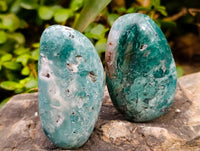 Polished Emerald Mtorolite Free Forms x 12 From Mutorashanga, Zimbabwe - Toprock Gemstones and Minerals 