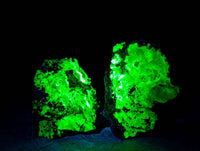 Natural Fluorescent Hyalite Opal Specimens x 2 From Erongo, Namibia - Toprock Gemstones and Minerals 