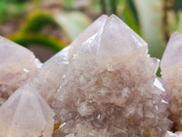Natural Smokey Amethyst Spirit Quartz Clusters x 2 From South Africa