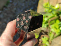 Polished Mixed Iolite Water Sapphire Items x 2 From South Africa