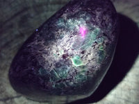 Polished Emerald Mica In Matrix Standing Free Forms x 2 From Mutoko, Zimbabwe - Toprock Gemstones and Minerals 