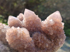 Natural Amethyst Spirit Quartz Clusters x 3 From Boekenhouthoek, South Africa - Toprock Gemstones and Minerals 