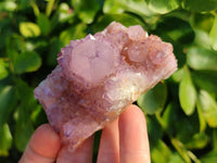Natural Amethyst Spirit Quartz Clusters x 3 From Boekenhouthoek, South Africa