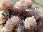 Natural Amethyst Spirit Quartz Clusters x 3 From Boekenhouthoek, South Africa - Toprock Gemstones and Minerals 
