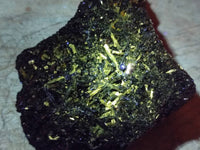 Natural Schorl Black Tourmaline Specimens x 2 From Namibia