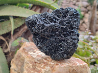 Natural Schorl Black Tourmaline Specimens x 2 From Namibia