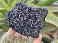 Natural Schorl Black Tourmaline Specimens x 2 From Namibia