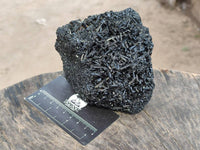 Natural Schorl Black Tourmaline Specimens x 2 From Namibia