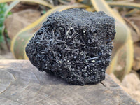 Natural Schorl Black Tourmaline Specimens x 2 From Namibia