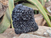 Natural Schorl Black Tourmaline Specimens x 2 From Namibia