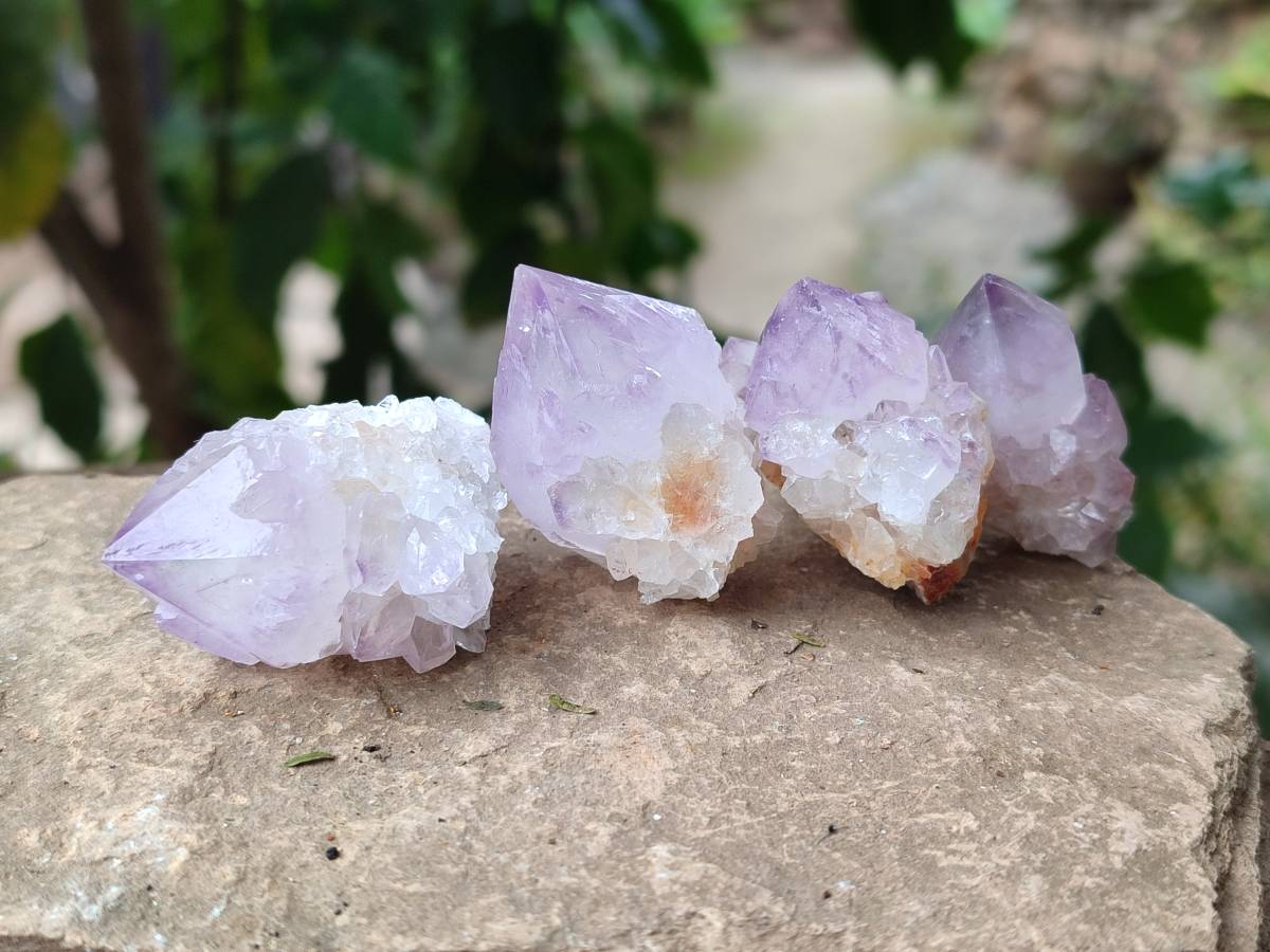 Natural Amethyst Spirit Quartz Crystals x 70 From Boekenhouthoek, South Africa - Toprock Gemstones and Minerals 