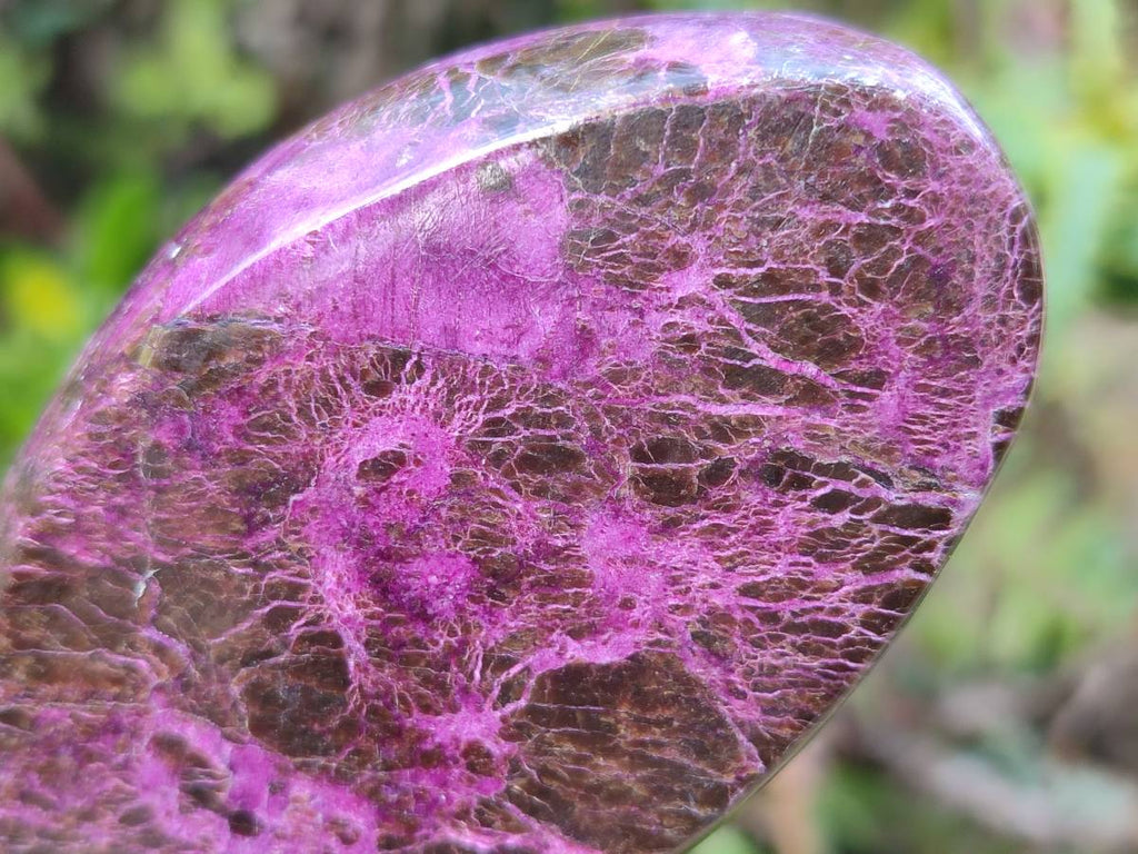 Polished Stichtite Free Forms x 4 From Barberton, South Africa - Toprock Gemstones and Minerals 