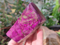 Polished Stichtite Free Forms x 4 From Barberton, South Africa - Toprock Gemstones and Minerals 