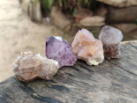 Natural Amethyst Spirit Quartz Crystals x 35 From Boekenhouthoek, South Africa