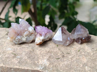 Natural Amethyst Spirit Quartz Crystals x 35 From Boekenhouthoek, South Africa