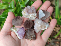 Natural Amethyst Spirit Quartz Crystals x 35 From Boekenhouthoek, South Africa