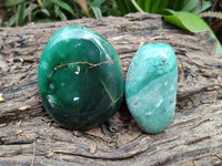 Polished Emerald Mtorolite Free Forms x 6 From Mutorashanga, Zimbabwe - Toprock Gemstones and Minerals 