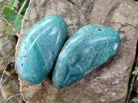 Polished Emerald Mtorolite Free Forms x 6 From Mutorashanga, Zimbabwe - Toprock Gemstones and Minerals 