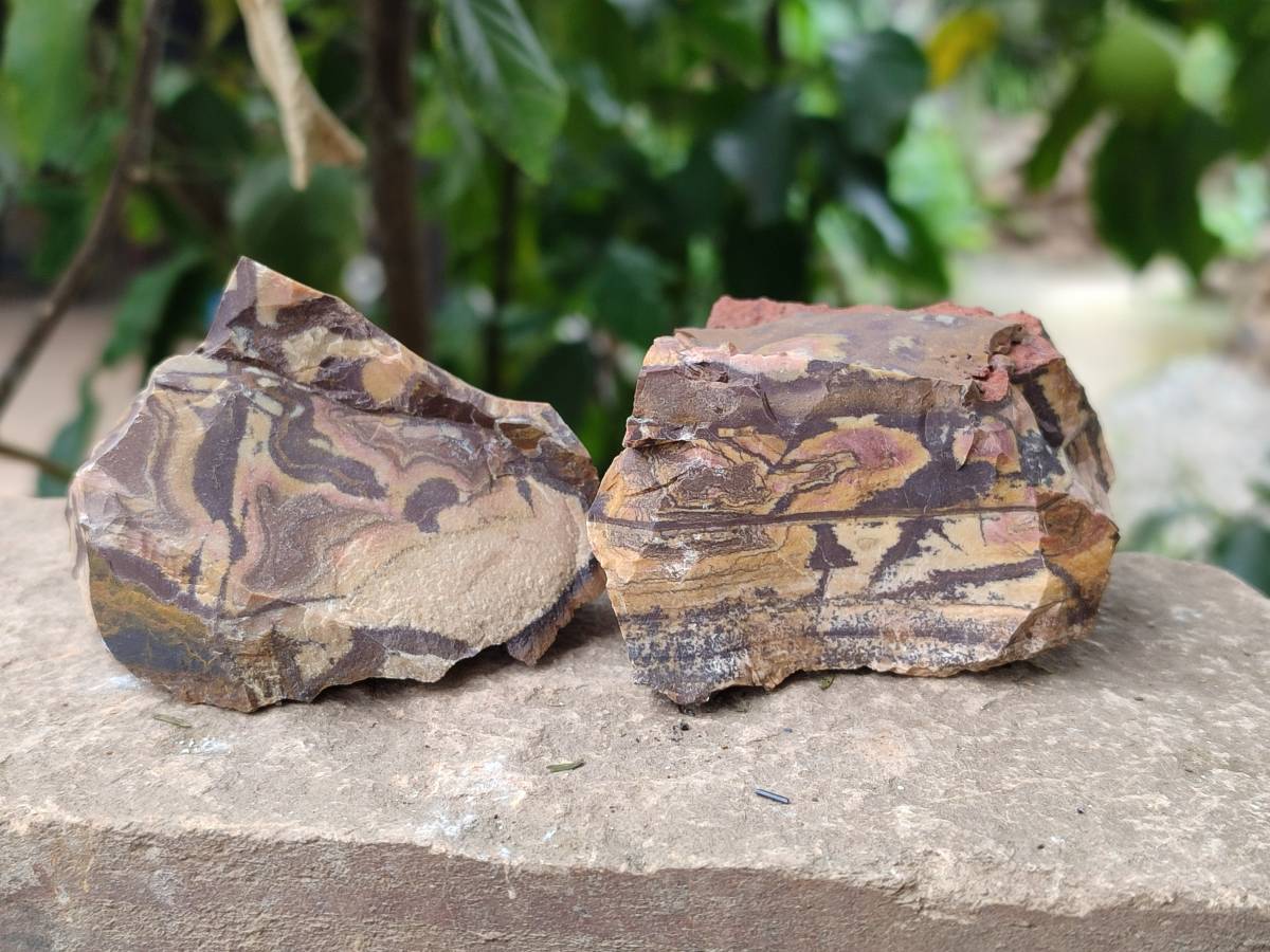 Natural Nguni Jasper Cobbed Specimens x 24 From Prieska, South Africa - Toprock Gemstones and Minerals 