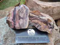Natural Nguni Jasper Cobbed Specimens x 24 From Prieska, South Africa
