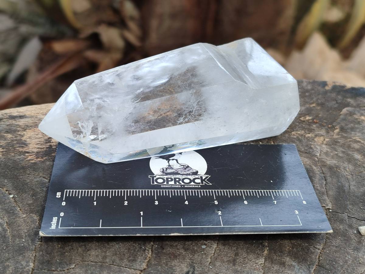 Polished Clear Quartz Crystals x 6 From Madagascar - Toprock Gemstones and Minerals 
