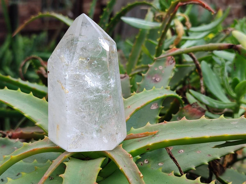 Polished Clear Quartz Crystals x 6 From Madagascar - Toprock Gemstones and Minerals 